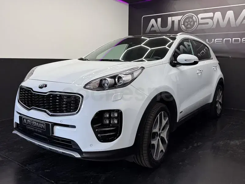 Usado Kia Sportage GT-Line 185 CV (136 kW) 2016 Blanco SUV