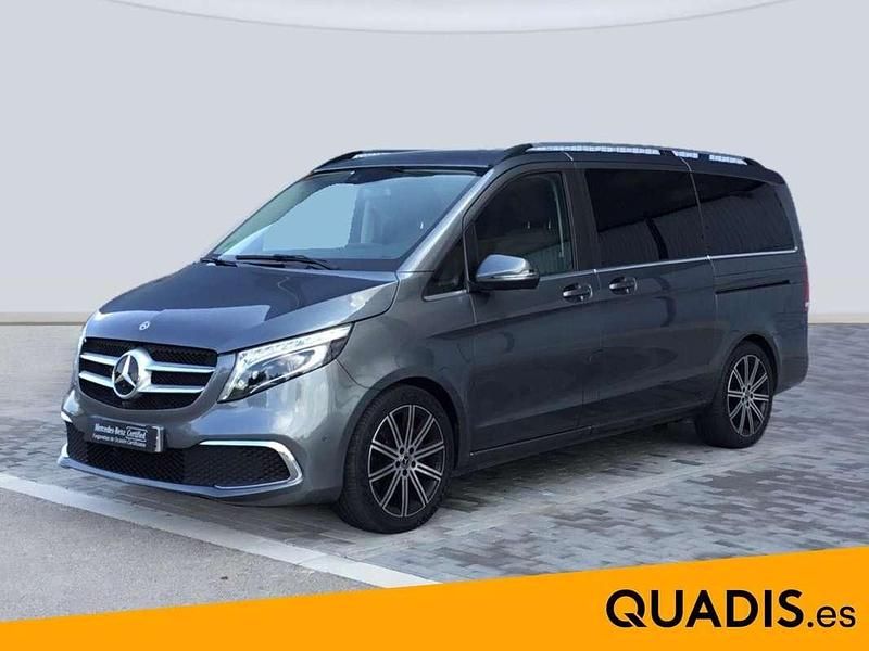 Gris Usado 2021 Mercedes V250 Exclusive Monovolumen | 56.975 € (Un poco caro) - Imagen 1/4