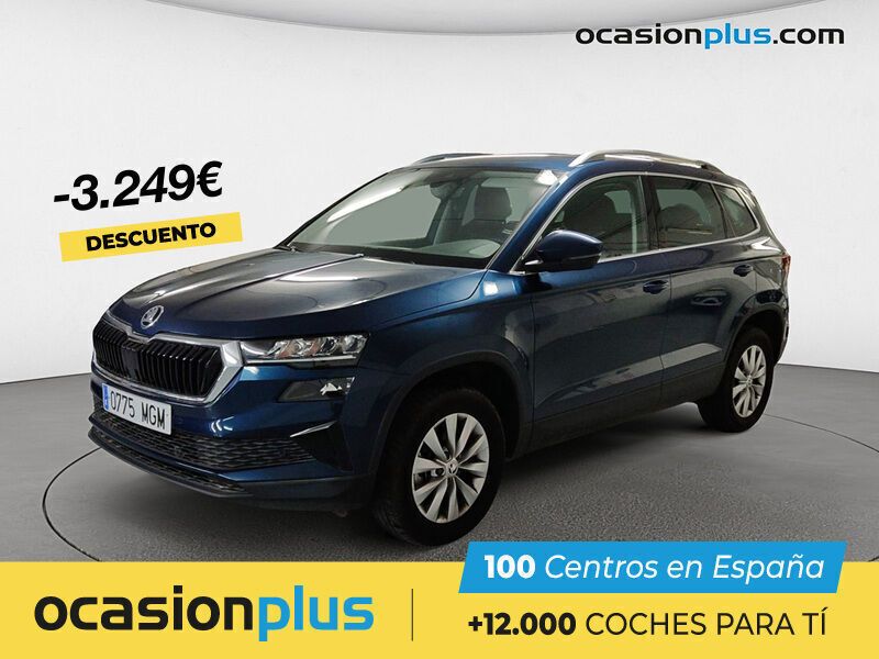 Azul Usado 2023 Skoda Karoq Ambition SUV | 22.190 € (Precio justo) - Imagen 1/4