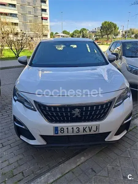 Usado Peugeot 3008 Active 130 CV (95 kW) 2019 Blanco SUV