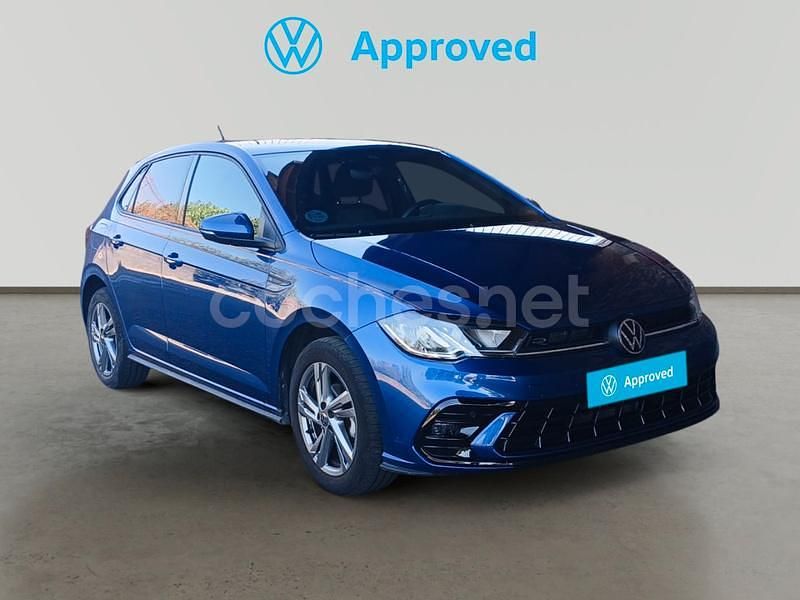Azul Usado 2023 VW Polo R-line Berlina | 17.990 € (Precio justo) - Imagen 1/4