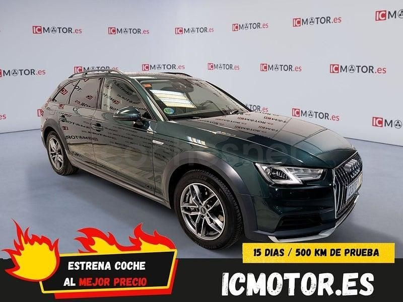 Usado Audi A4 Allroad Premium 252 CV (185 kW) 2018 Verde Familiar