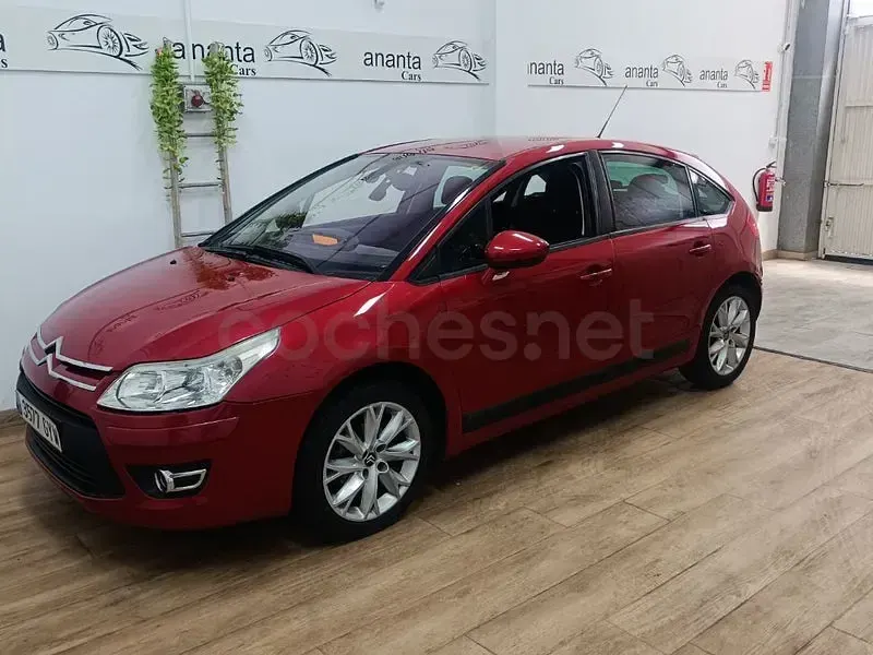 Usado Citroën C4 Exclusive 110 CV (80 kW) 2009 Granate Berlina
