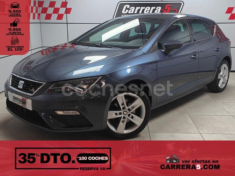 Azul Usado 2019 Seat Leon Style Berlina | 9200 € (Buen precio) - Imagen 1/4