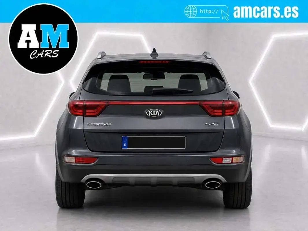 Usado Kia Sportage GT-Line 177 CV (130 kW) 2019 Gris SUV