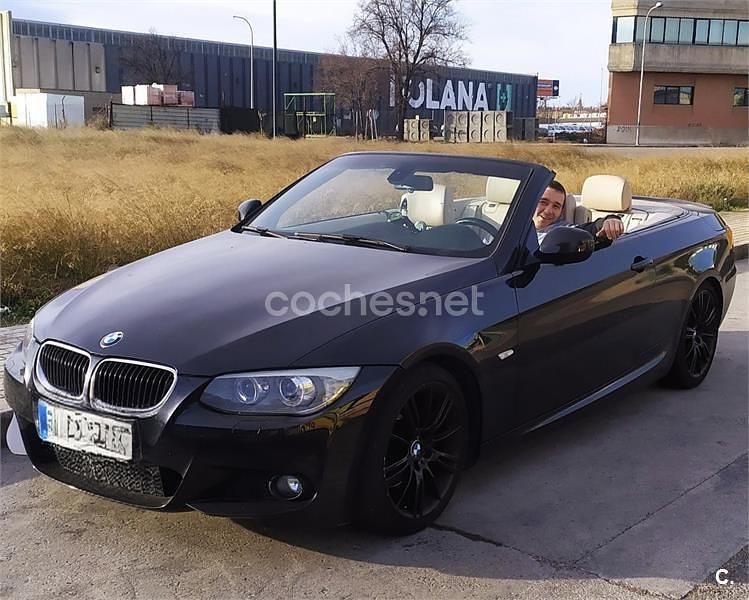 Negro Usado 2012 BMW 320 Cabriolet M Sport Descapotable | 10.500 € (Precio justo) - Imagen 1/4