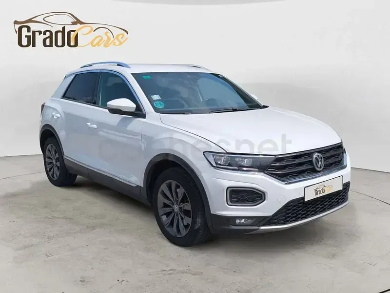 Usado VW T-Roc Sportline 150 CV (110 kW) 2017 Blanco SUV