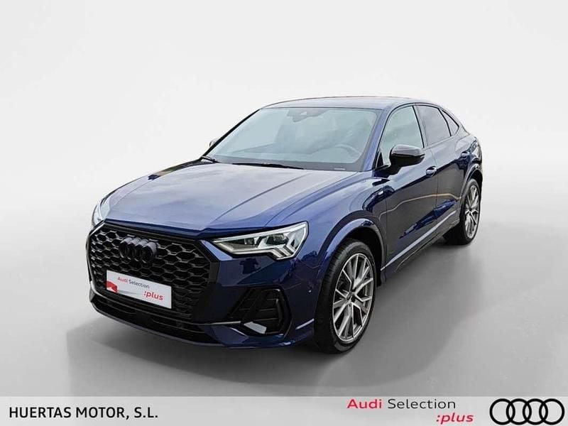 Azul Usado 2024 Audi Q3 Sportback Black Edition SUV | 47.000 € - Imagen 1/4