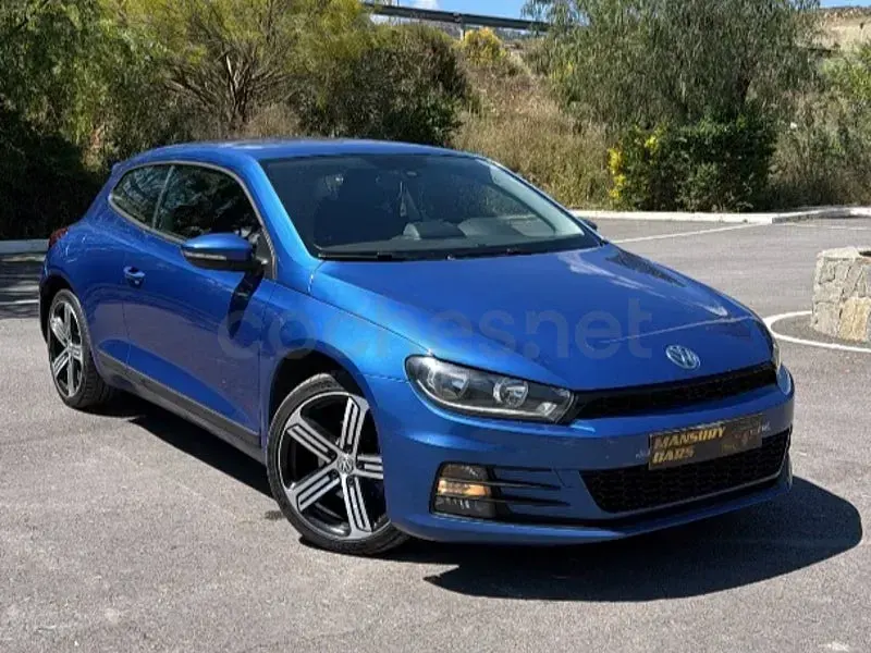 Usado VW Scirocco R-line 150 CV (110 kW) 2016 Azul Coupe