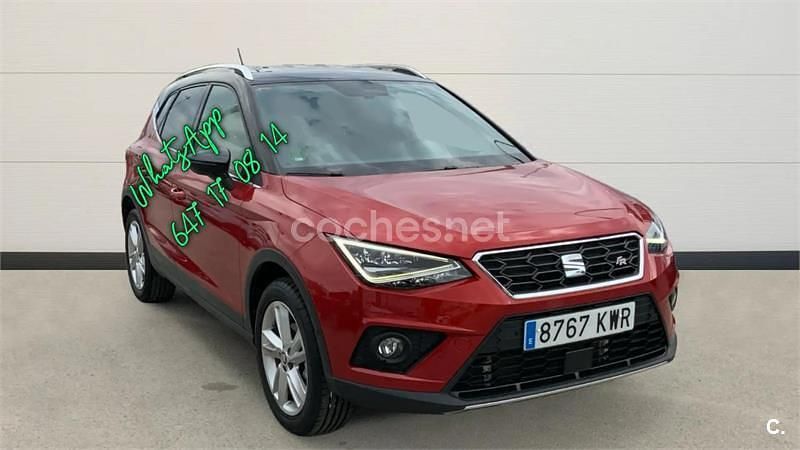 Rojo Usado 2019 Seat Arona FR SUV | 17.400 € (Precio justo) - Imagen 1/1