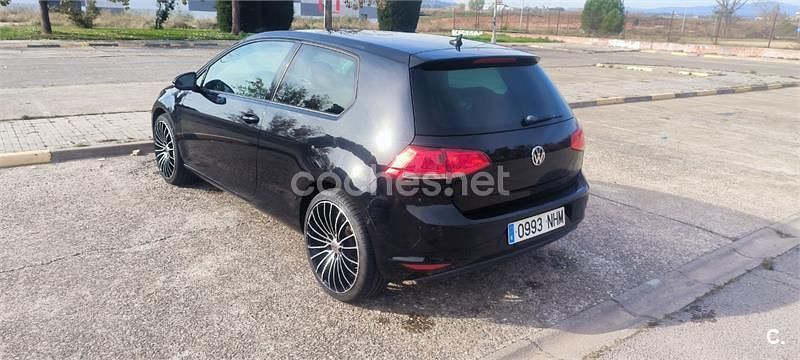 Usado VW Golf VII Edition 105 CV (77 kW) 2014 Negro Berlina