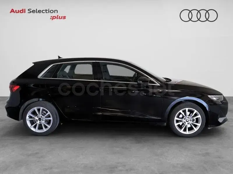 Usado Audi A3 Advanced Plus 116 CV (85 kW) 2025 Negro Berlina