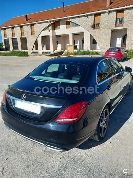 Usado Mercedes C220 170 CV (125 kW) 2014 Negro Berlina