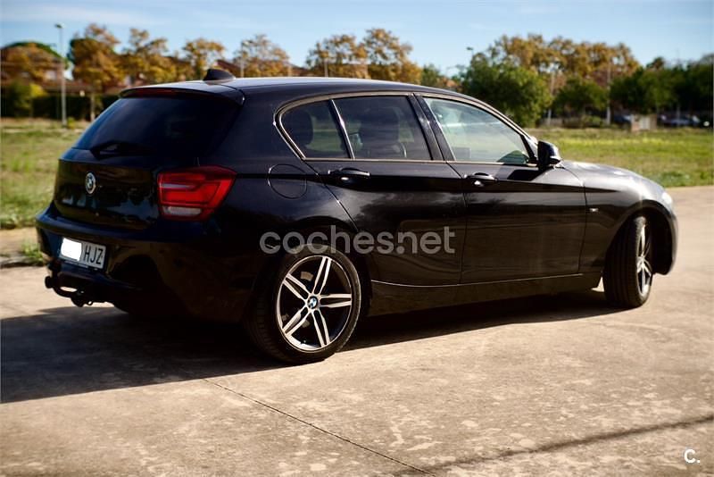 Usado BMW 116 Efficient Dynamics 116 CV (85 kW) 2012 Negro Utilitario