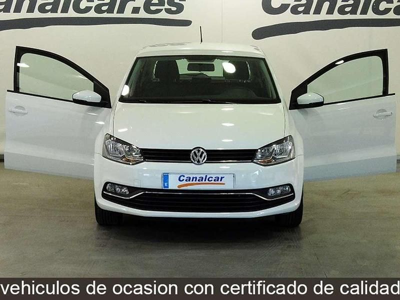 Begagnad VW Polo Advance 90 HK (66 kW) 2015 Vit Halvkombi
