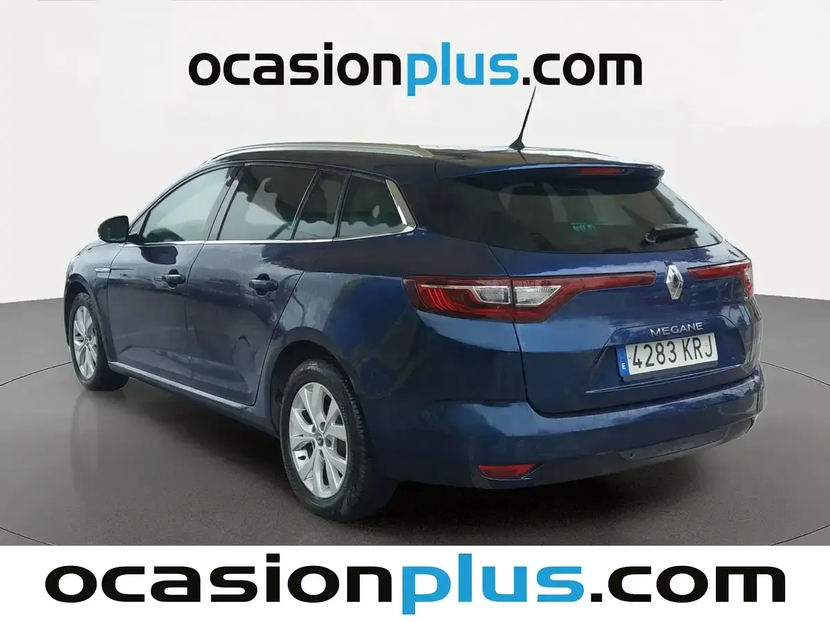 Usado Renault Mégane GrandTour LIMITED 130 CV (95 kW) 2018 Azul Familiar