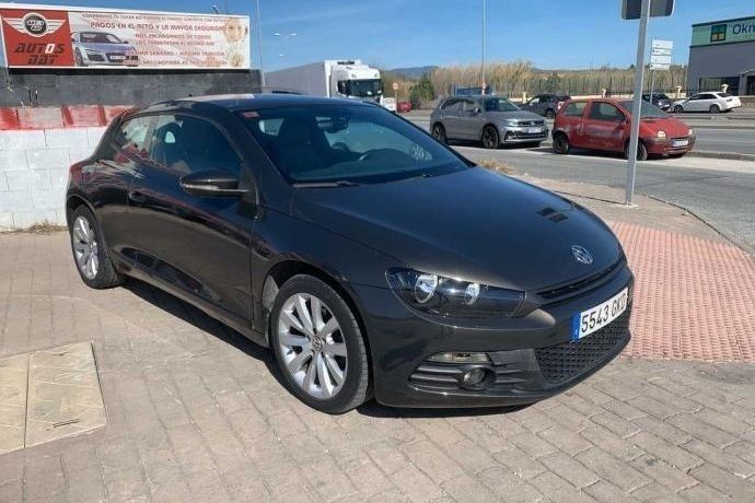Marrón Usado 2009 VW Scirocco Coupe | 7900 € (Precio justo) - Imagen 1/4