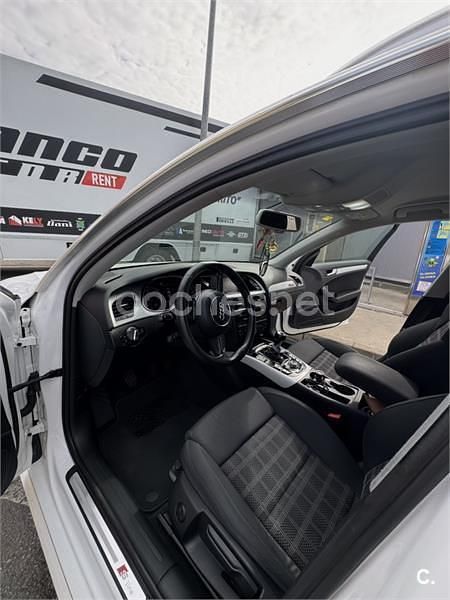 Usado Audi A4 S-Line 136 CV (100 kW) 2015 Blanco Familiar