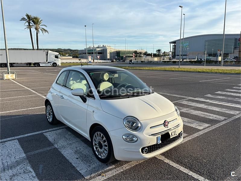Blanco Usado 2019 Fiat 500 Lounge Berlina | 8900 € (Precio justo) - Imagen 1/4