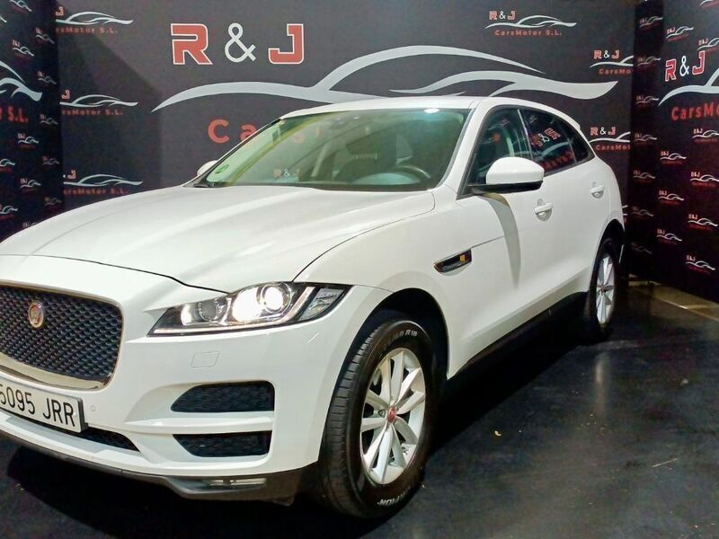 Blanco Usado 2016 Jaguar F-Pace Pure SUV | 16.990 € (Buen precio) - Imagen 1/4