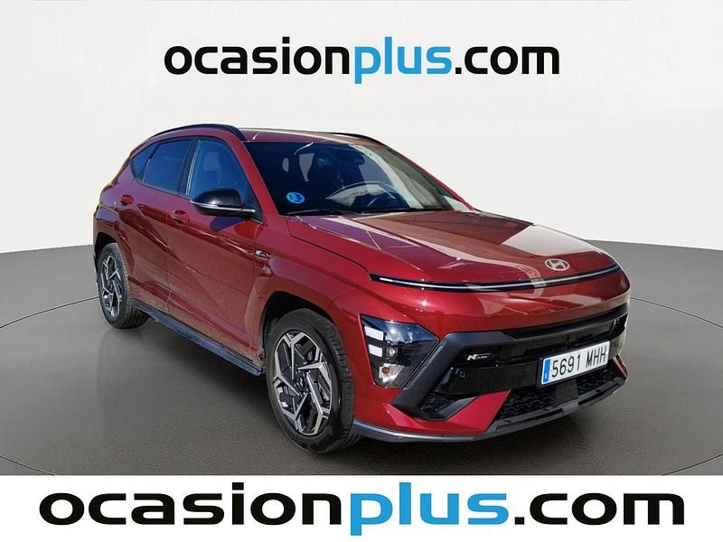 Usado Hyundai Kona N Line 141 CV (103 kW) 2023 Rojo SUV