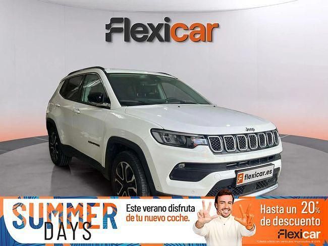 Blanco Usado 2021 Jeep Compass Limited SUV | 20.490 € (Precio justo) - Imagen 1/4