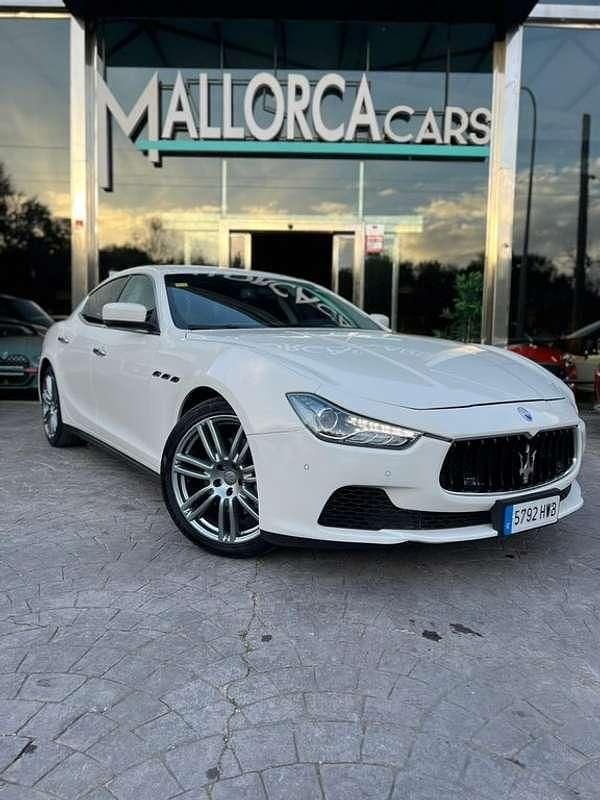Usado Maserati Ghibli 330 CV (242 kW) 2014 Blanco Berlina