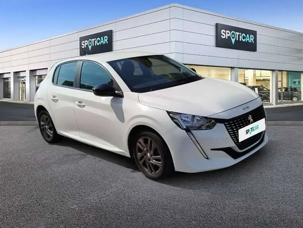 Usado Peugeot 208 Active 101 CV (74 kW) 2022 Blanco Utilitario