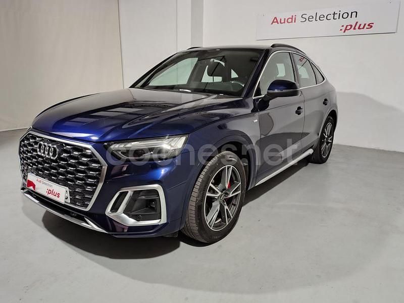 Azul Usado 2022 Audi Q5 Sportback S-Line SUV | 40.850 € (Precio justo) - Imagen 1/4