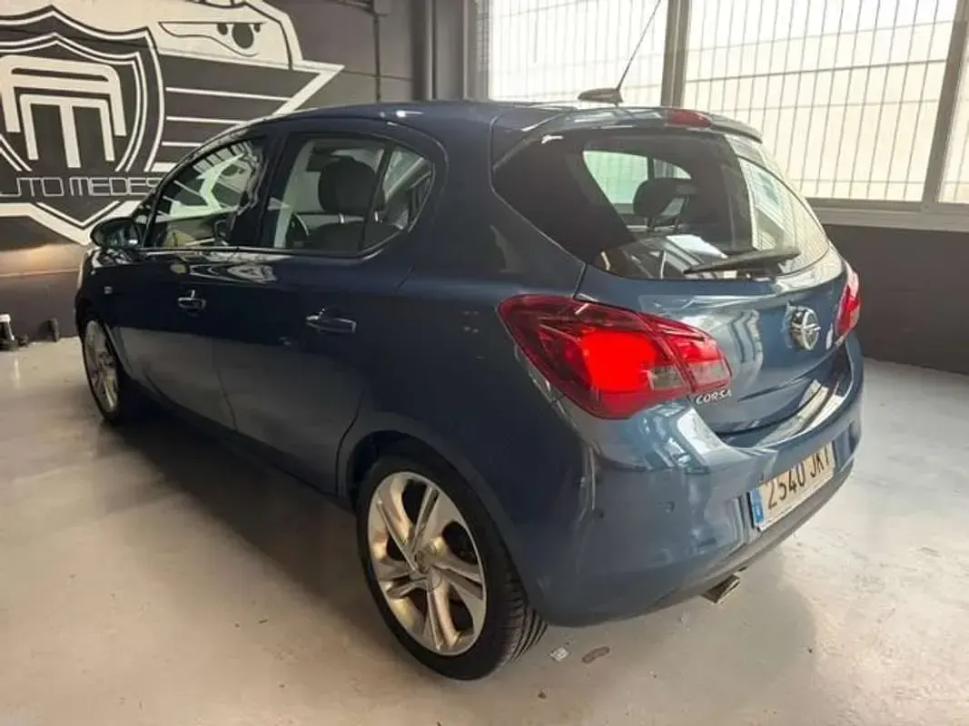 Usado Opel Corsa Excellence 115 CV (84 kW) 2015 Azul Utilitario