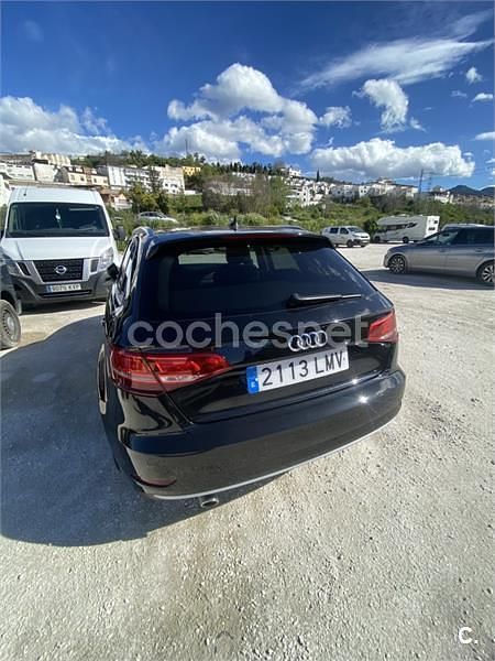 Usado Audi A3 Sport 110 CV (80 kW) 2016 Negro Berlina