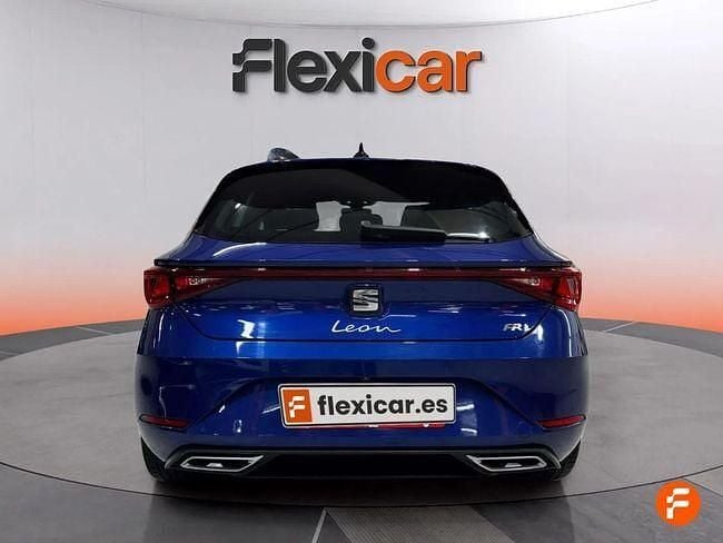 Usado Seat Leon FR 150 CV (110 kW) 2021 Azul