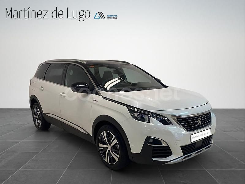 Usado Peugeot 5008 GT-line 130 CV (95 kW) 2018 Blanco SUV
