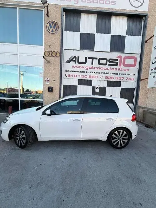 Usado VW Golf VII GTD 170 CV (125 kW) 2012 Blanco Utilitario