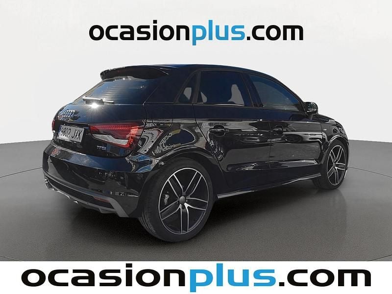 Usado Audi A1 S-Line 125 CV (91 kW) 2017 Negro Utilitario