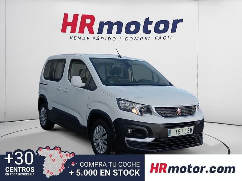 Blanco Usado 2021 Peugeot Rifter Active Monovolumen | 15.490 € (Precio justo) - Imagen 1/4