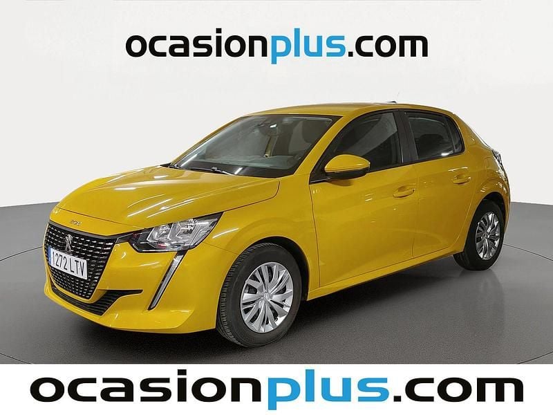 Usado Peugeot 208 Active 75 CV (55 kW) 2021 Amarillo Utilitario