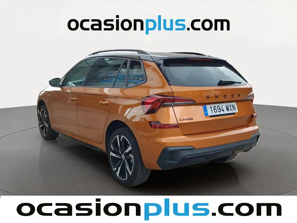 Usado Skoda Kamiq Monte Carlo 150 CV (110 kW) 2024 Naranja SUV