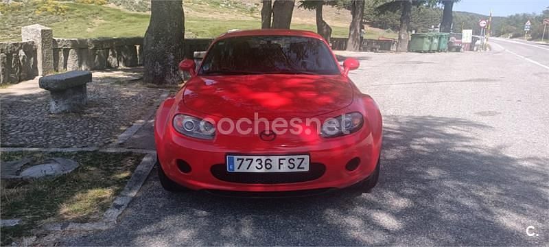 Rojo Usado 2007 Mazda MX5 Active Descapotable | 10.900 € (Precio justo) - Imagen 1/4