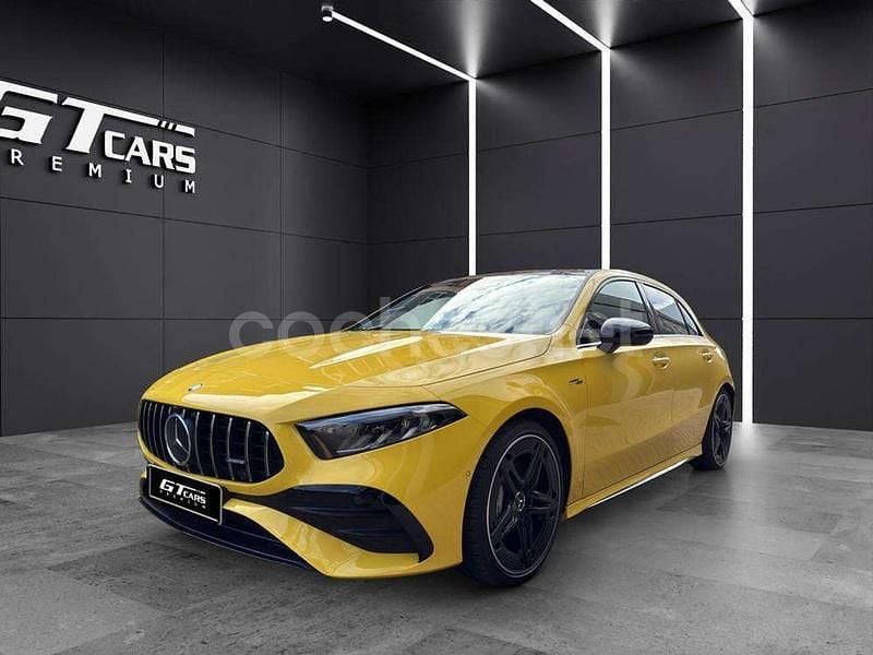 Amarillo Usado 2025 Mercedes A35 AMG Berlina | 59.900 € (Precio justo) - Imagen 1/4