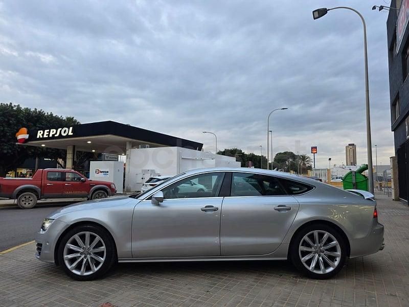 Usado Audi A7 Sportback S-Line 245 CV (180 kW) 2012 Gris / plata Utilitario
