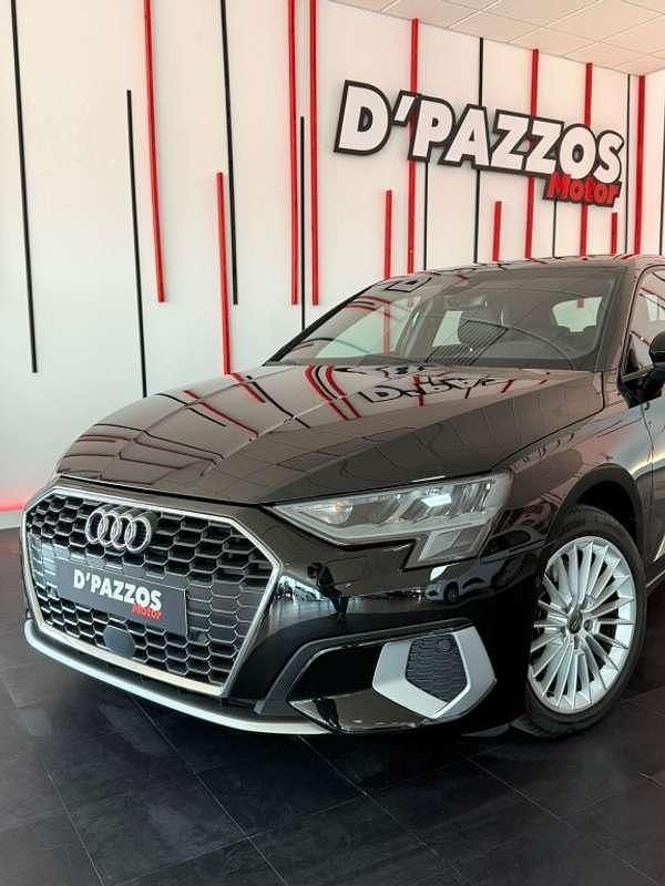 Usado Audi A3 Sportback Advanced 150 CV (110 kW) 2020 Negro Utilitario