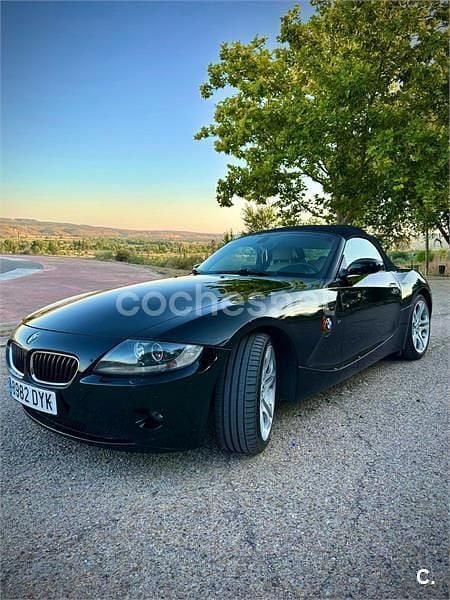 Negro Usado 2004 BMW Z4 Sport Line Descapotable | 12.500 € (Buen precio) - Imagen 1/4