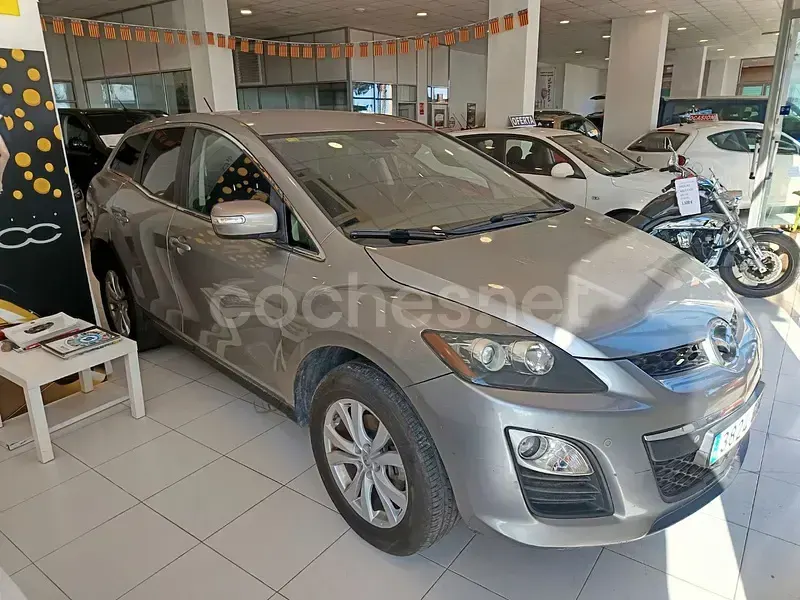 Usado Mazda CX-7 Style 173 CV (127 kW) 2010 Gris / plata SUV