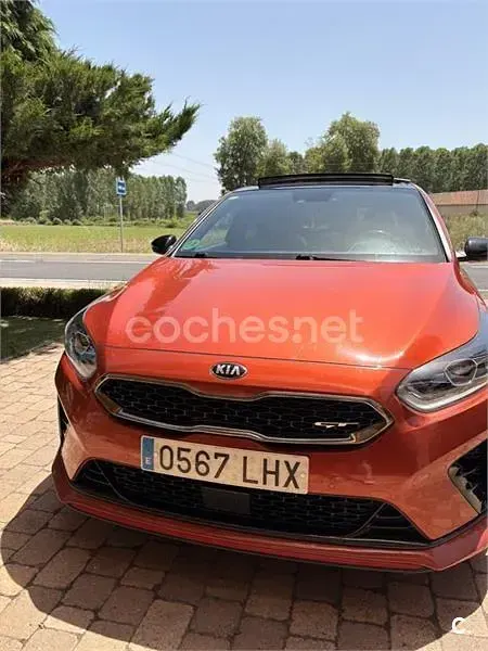 Usado Kia Ceed GT GT 204 CV (150 kW) 2020 Naranja Berlina