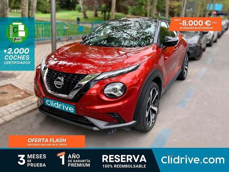 Rojo Usado 2020 Nissan Juke Tekna SUV | 16.790 € (Buen precio) - Imagen 1/3