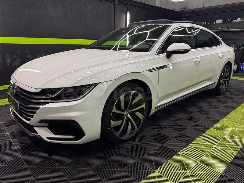 Usado VW Arteon R-line 239 CV (175 kW) 2017 Blanco Utilitario