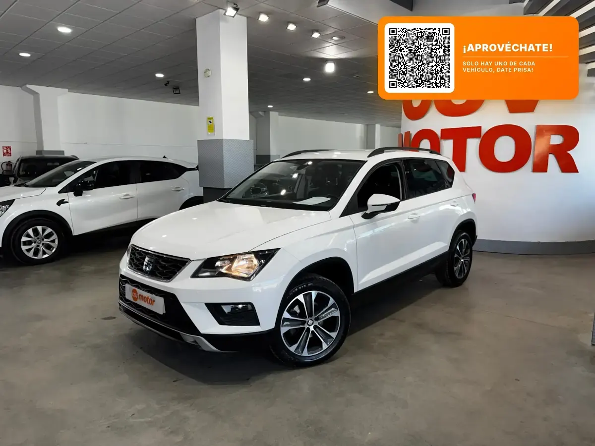 Usado Seat Ateca Style 116 CV (85 kW) 2020 Blanco SUV