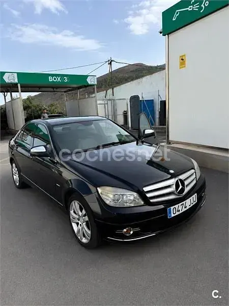 Usado Mercedes C320 Elegance 224 CV (164 kW) 2009 Azul Berlina