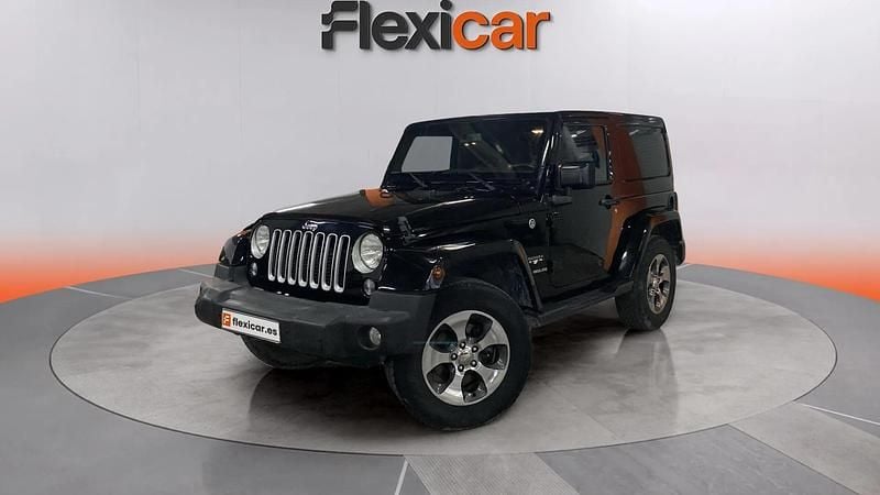 Usado Jeep Wrangler Sahara 200 CV (147 kW) 2017 Negro SUV